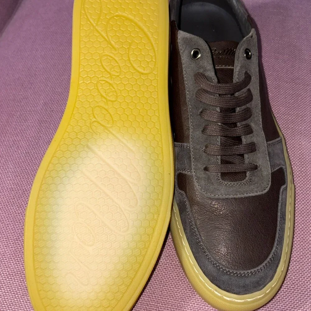 Good Man Brand Edge Modern Sport in Brown Suede Mix 9 New with Box Mens